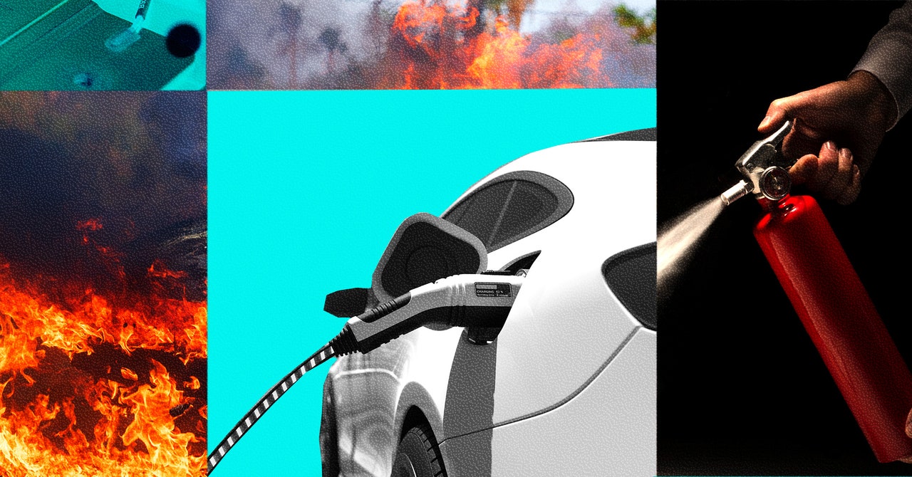 AIWithWords - EVs can burn for days, firefighters have little training to deal with them, and conventional equipment isn’t effective. New tech is being developed to make a difference. #ElectricVehicleSafety #BatteryFirePrevention #FireSafety