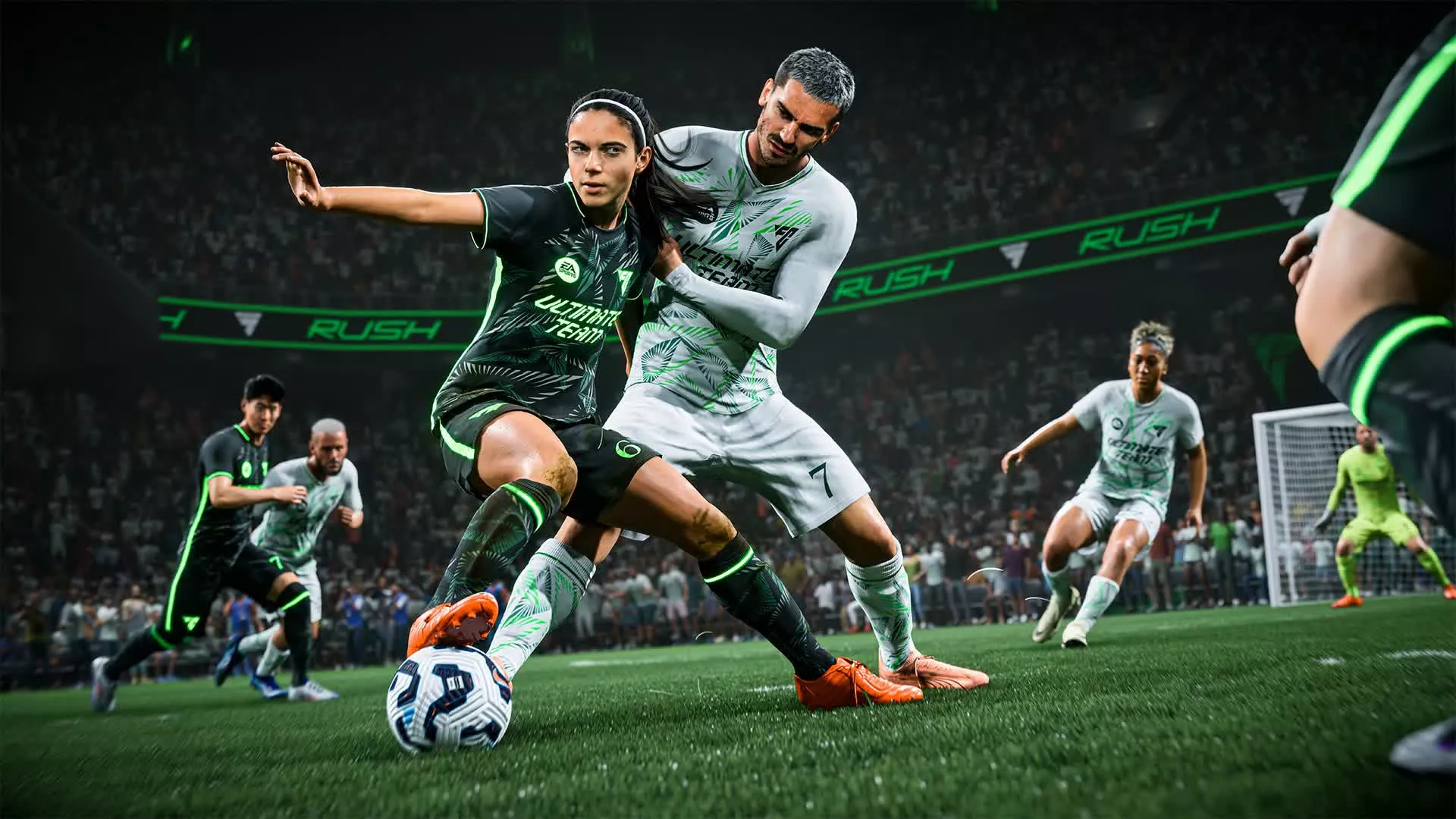 AIWithWords - EA Sports FC 25 is out now! Pre-order Ultimate Edition for $100 or wait for the standard edition on Sept 27 for $70. New features include realistic AI, co-op rush mode, and female player career modes. #EA SportsFC25 #FootballGames #GamingNews