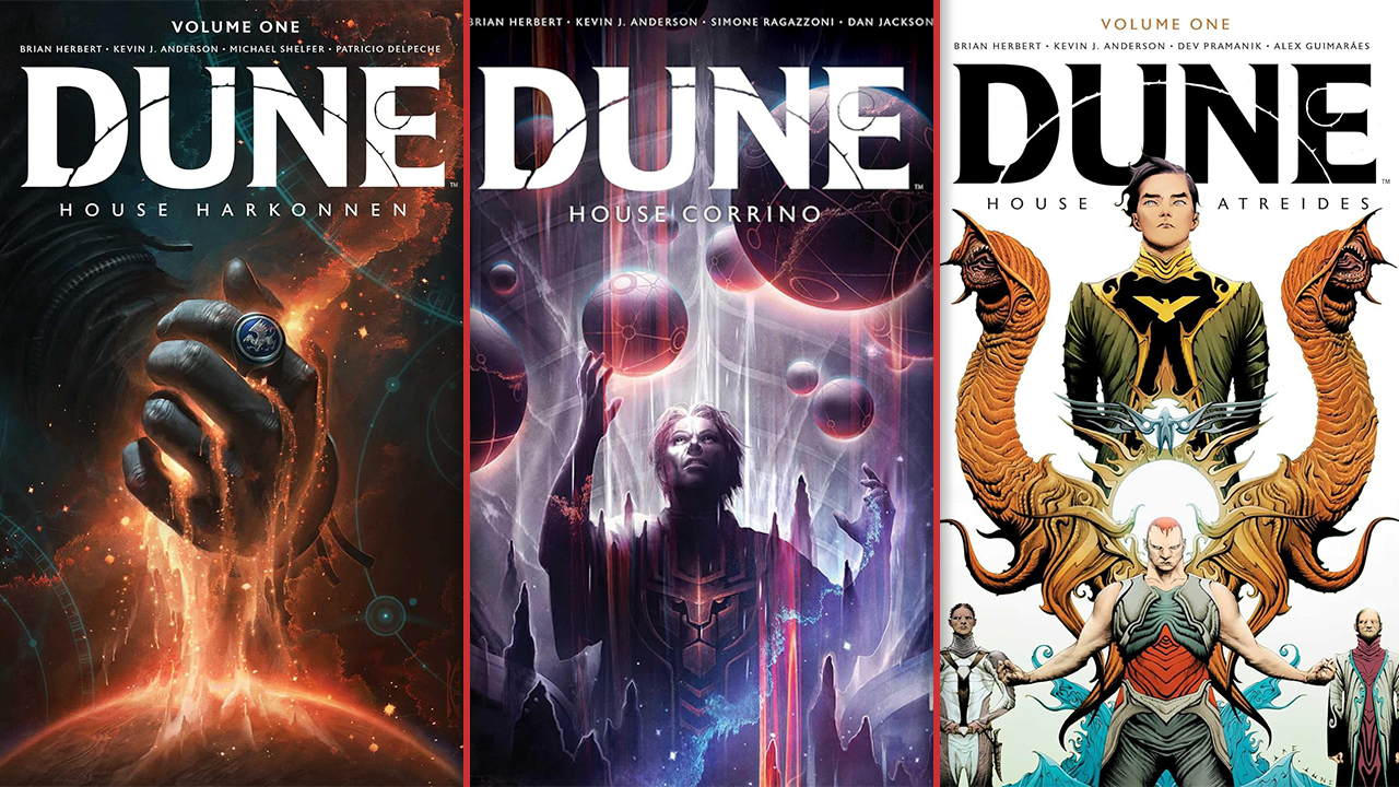 AIWithWords - Dune fans! Preorder House Corrino Vol 1, the final arc in the Prelude to Dune graphic novel series, out Dec 3! Catch up on the trilogy with discounted hardcover editions at Amazon. #DuneComicBook #PreludeToDune #HouseCorrino