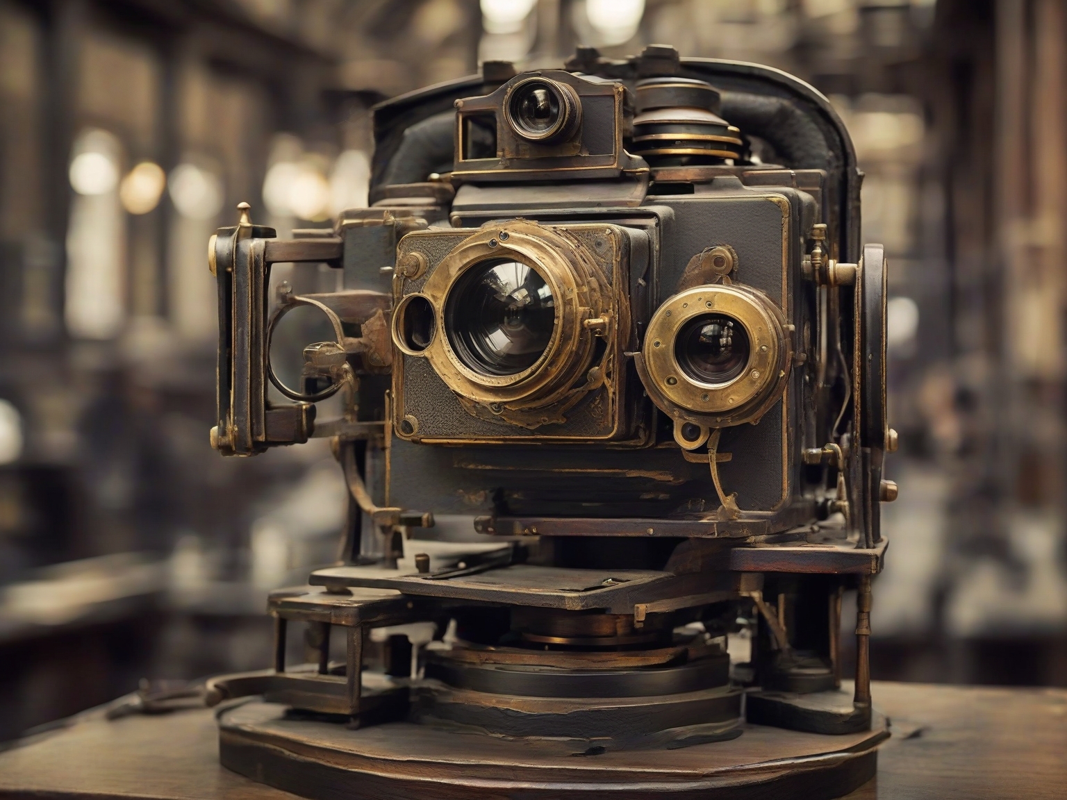 Do you know the technology behind Google Maps' face recognition relies on a historical invention -  the steam-powered camera!  Early  steam-powered cameras laid the foundation for image processing used in modern facial recognition.  
