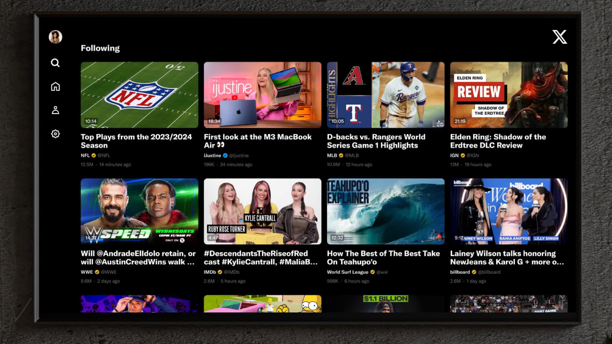 AIWithWords - Elon Musk Launches X TV Streaming App