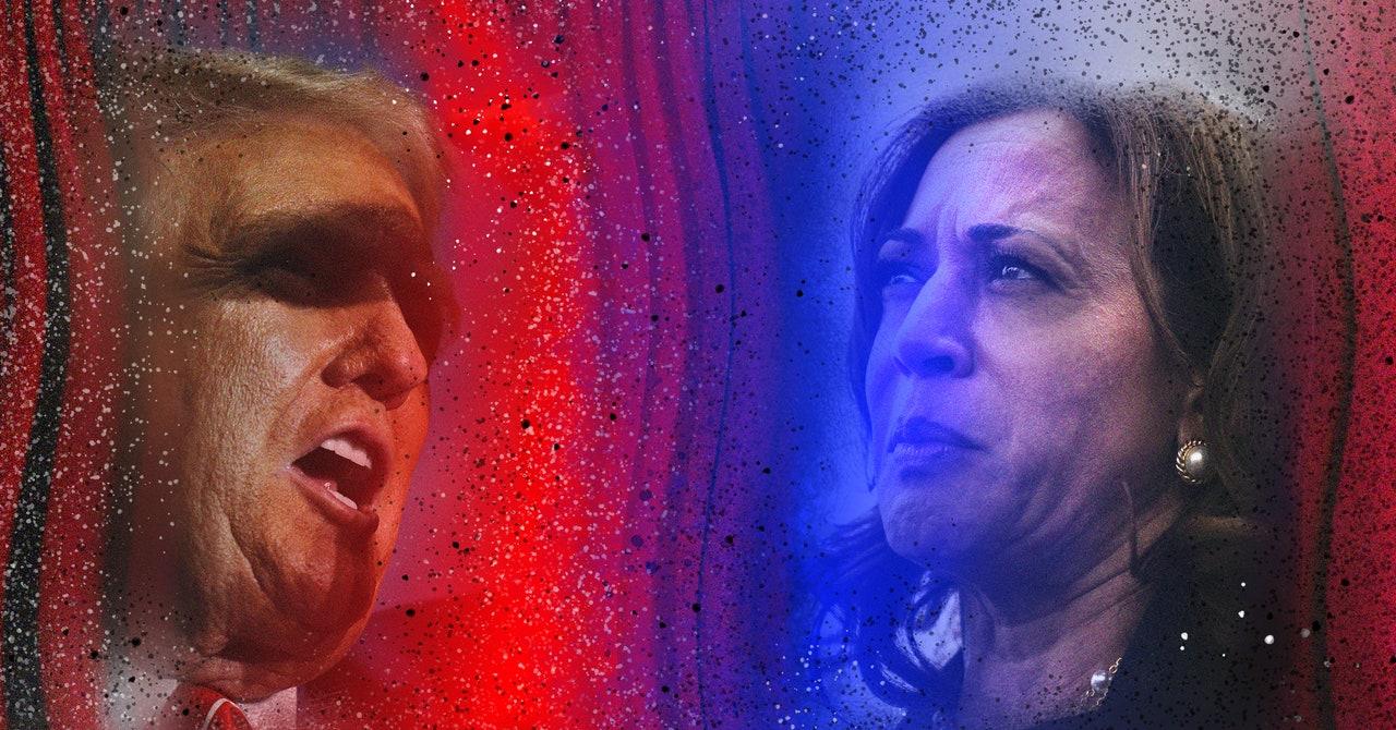 AIWithWords - Trump Harris Presidential Debate Conspiracy Theories