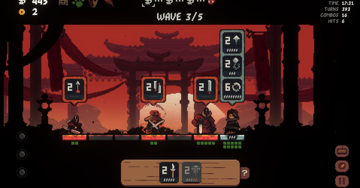 AIWithWords - New deckbuilding roguelike Shogun Showdown combines tactics & strategy! See enemies' moves, upgrade tiles, and pull off epic combos. Addictive gameplay & varied builds keep me coming back! #StrategyGames #Roguelike #Gaming