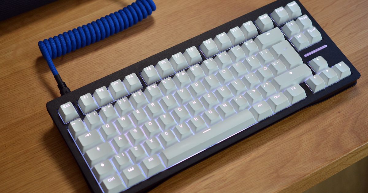 AIWithWords - Wooting's 80HE keyboard is a game-changer for PC gamers! Improved Hall effect switches, Rapid Trigger system, and 80% layout make it the best gaming keyboard on the market. #GamingKeyboards #MechanicalKeyboards #PCGaming